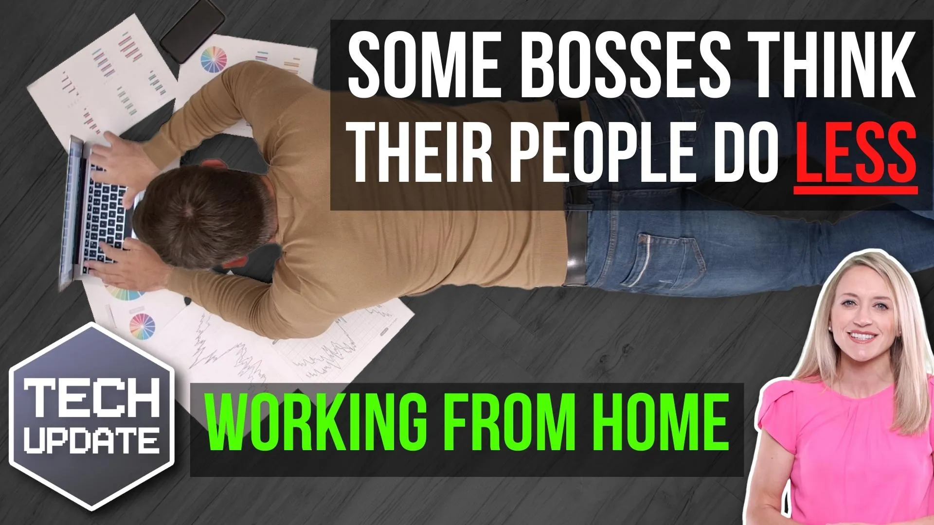Featured image for Some bosses think their people do less when working from home